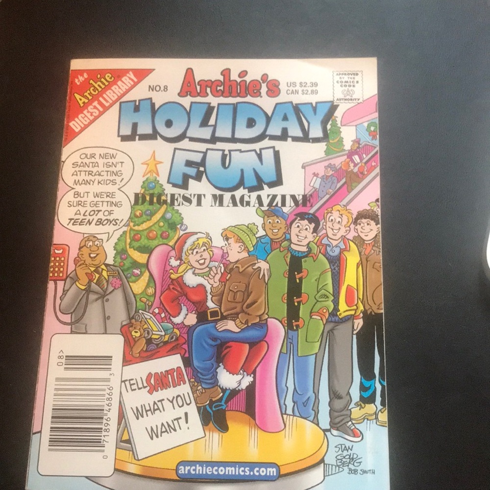 Archie’s Holiday Fun #8 Comic Digest 2003